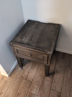 Table with built-in electronics