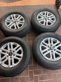 Toyota OEM Wheels with Yokohama Geolandar X-CV Tires – Set of 4 2025