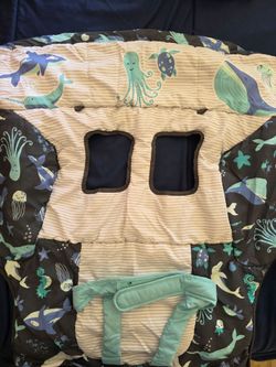 shopping cart and high chair cover.
