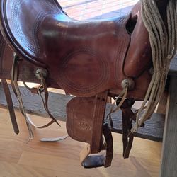 Leather Horse Saddle 