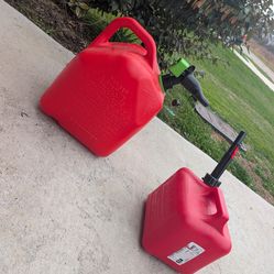 2 gas cans