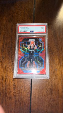 Jalen Suggs Ruby Wave PSA 9