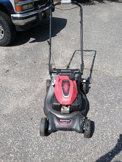 Lawn mower read the description