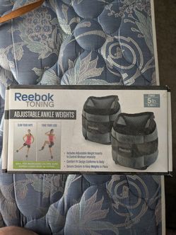 Reebok Toning Adjustable Ankle Weights