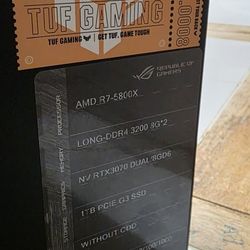 Desktop PC AMD Ryzen 7 5800X Asus 