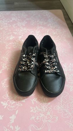 cheeta print vans