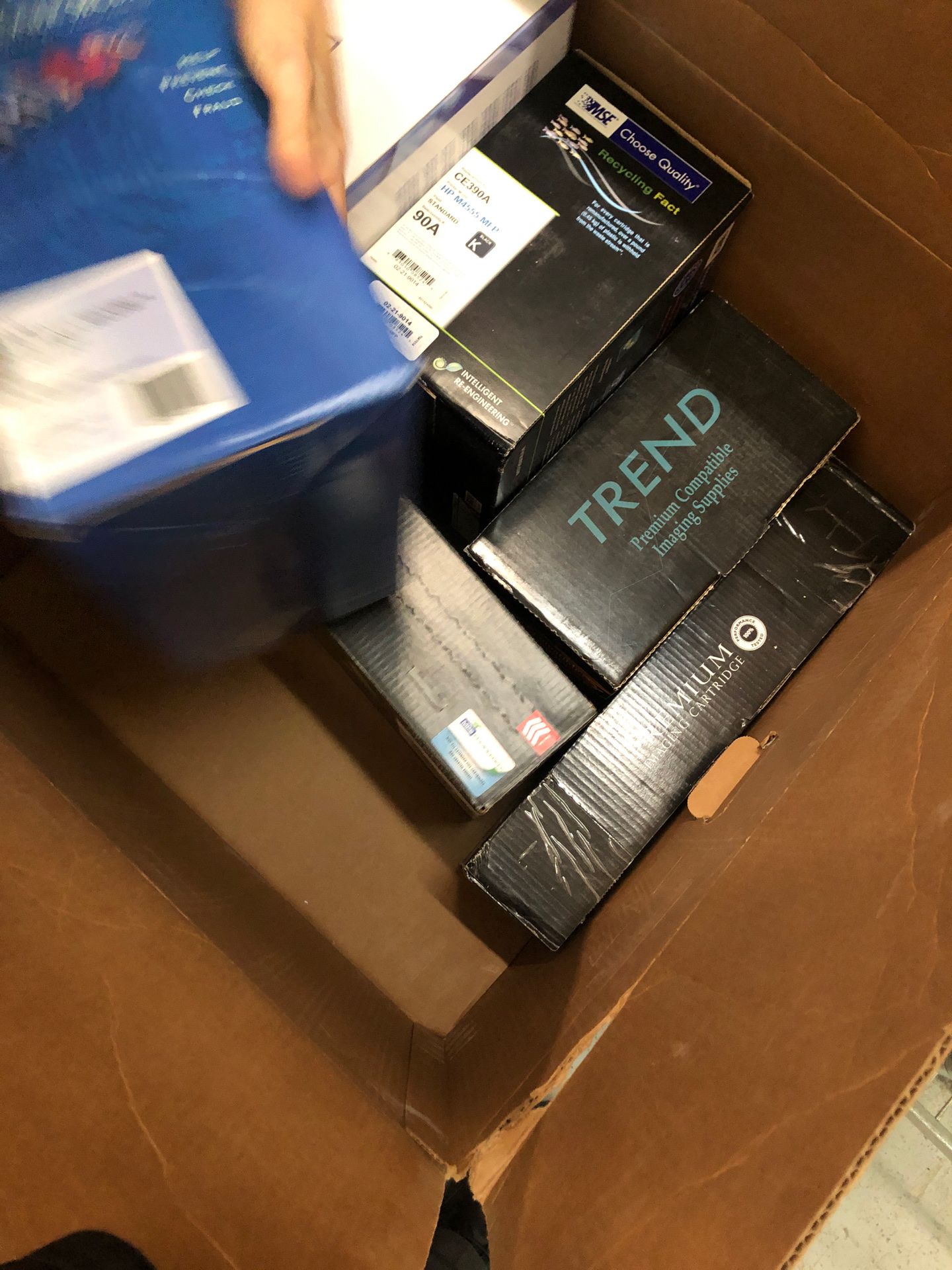 Hp toner or compatible a lot of micr toner for checks and stuff micr toner is expensive obo