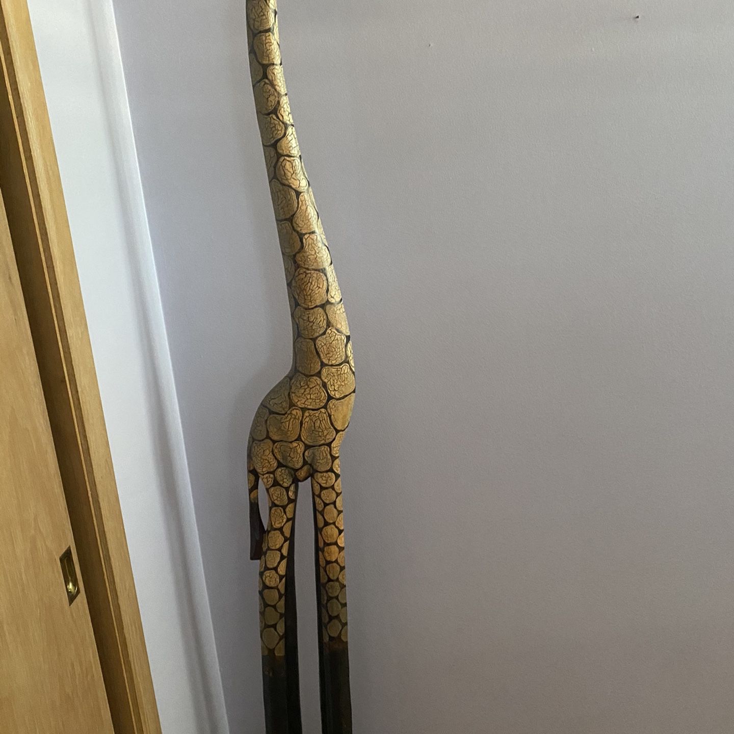 6ft wooden cheap giraffe