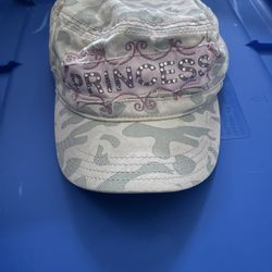 Disney Pink Camo Princess Baseball Style Hat 