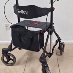 Rolloy Ultra Compact Master Rollator Walker, a lightweight and portable walking assistant