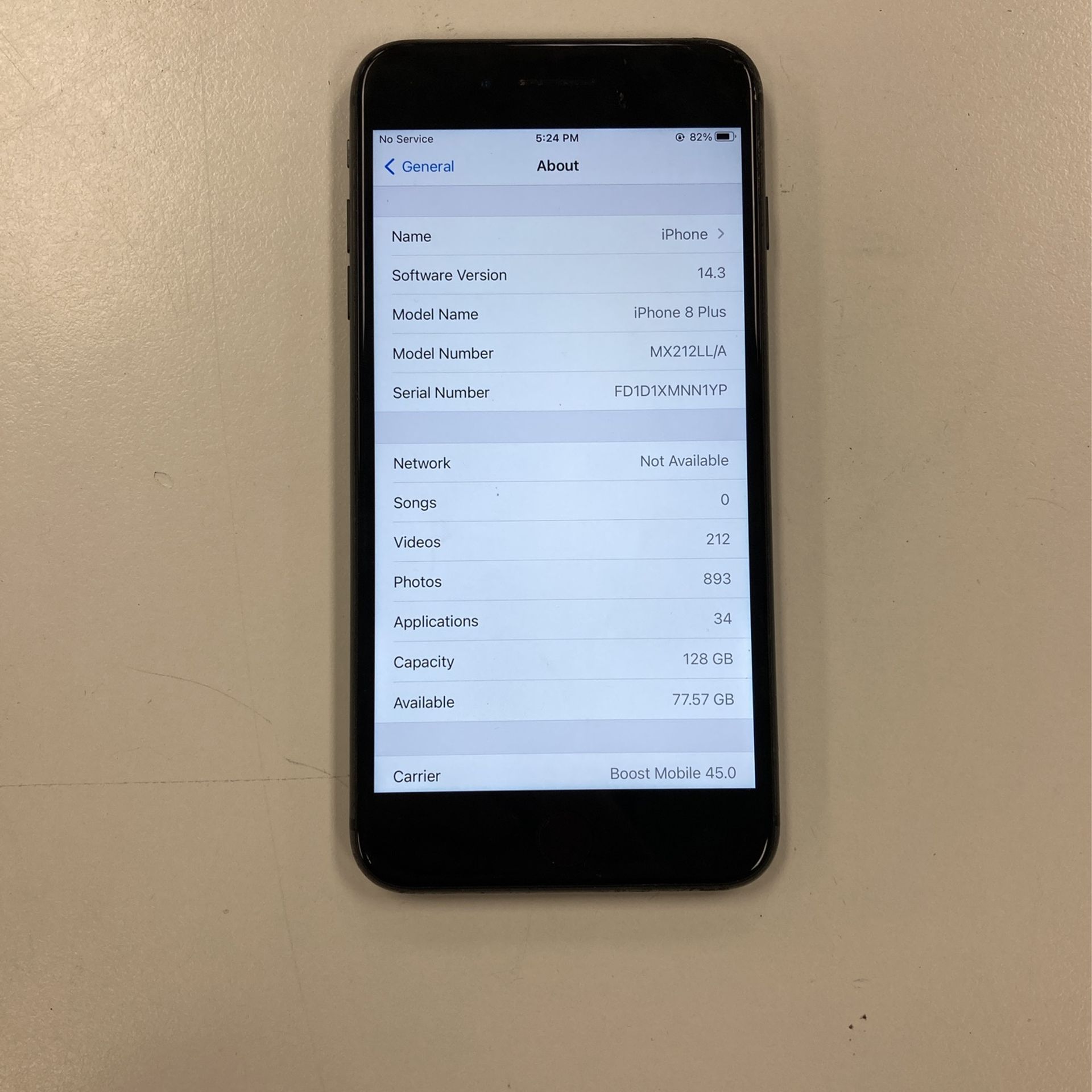 Apple iPhone 8 Plus 128gb Boost Mobile