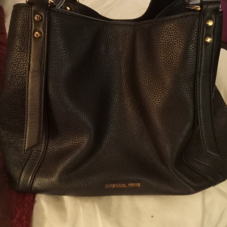 Michael Kors Signature Black Shoulder Bag LG Tote