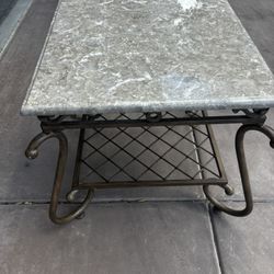 Marble Side Table 