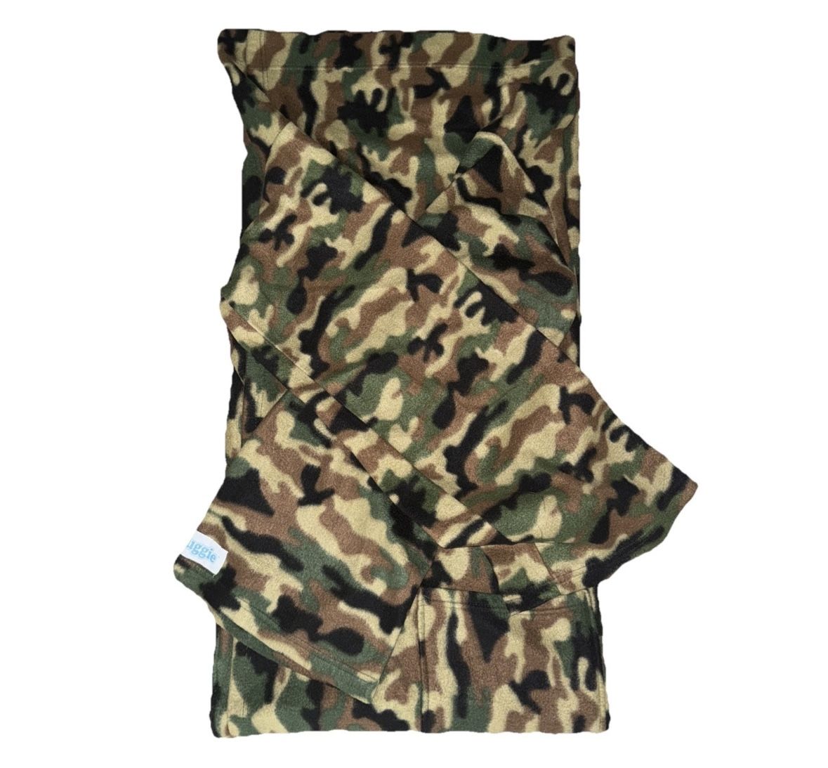 Snuggie Adult Fleece Body Blanket w/ Pockets Camouflage As Seen On TV