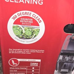 Hoover Professional Carpet Cleaning Shampooer