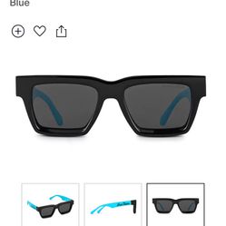 LV Pop Sunglasses (blue) 
