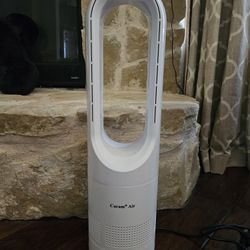 Bladeless Cool Fan 22", Brilliant White, Brand New