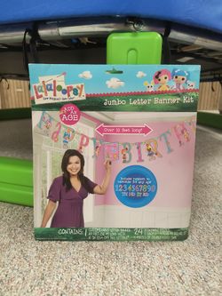 Lalaloopsy Happy Birthday Banner Kit
