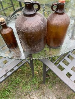 Antique Clorox bottles