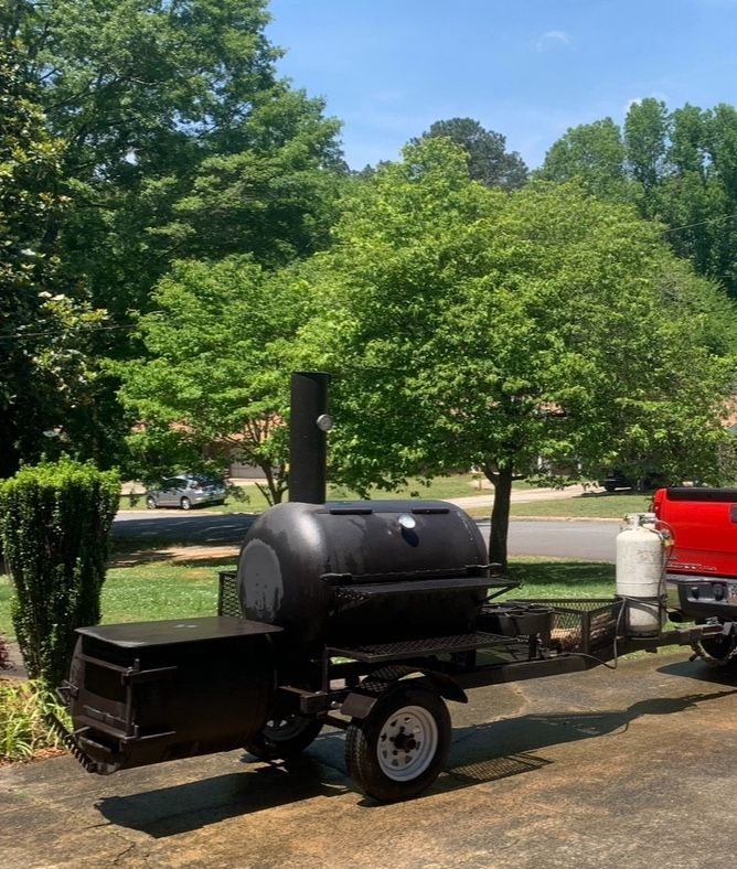 Reverse Flow BBQ Smoker