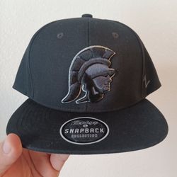 USC Trojans Zephyr Snapback Collection Black/Grey Snapback Hat