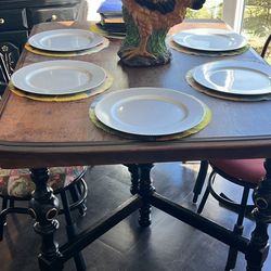 Brand Newly Refinished Wood Dining Table( No Chairs)