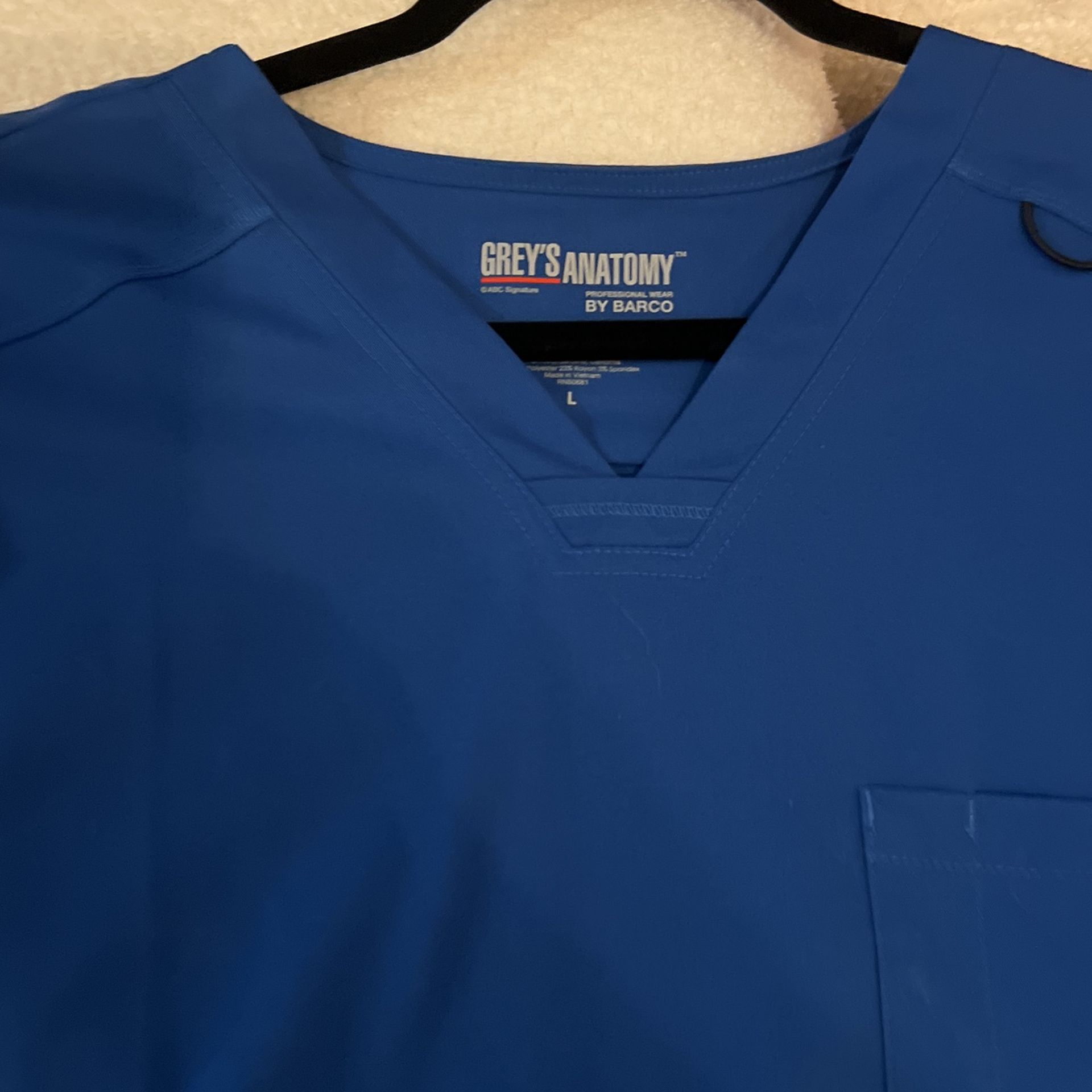 Unisex Greys Anatomy Scrub tops