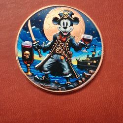 Pirate Willie,Coin   ,33 grams Copper , Real nice Detailed .