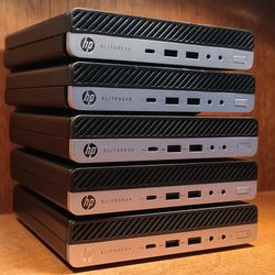 HP EliteDesk 800 G3 Mini Intel i5-7500T 8GB RAM 128GB SSD Windows 10