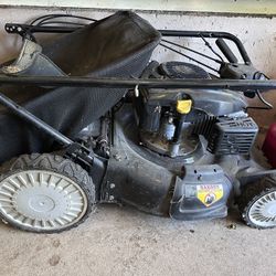 21 in. 3-in-1 Variable Speed Gas Walk Behind Self-Propelled Lawn Mower with Auto Choke