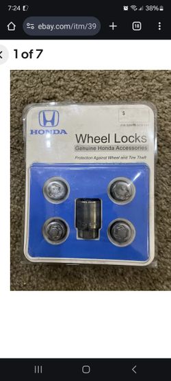 Honda Wheel Locks
