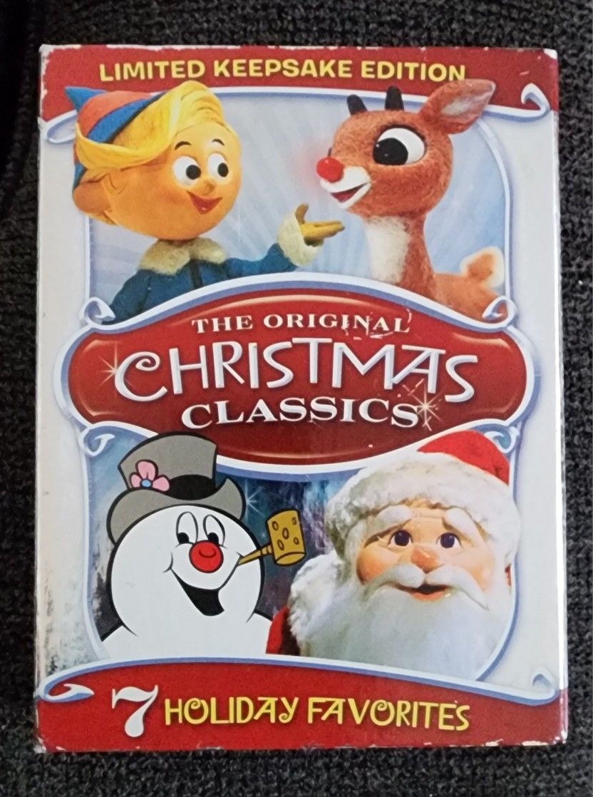 Limited Keepsake Edition The Original Christmas Classics DVD Set Rudolph Frosty Santa Claus Deummer Boy