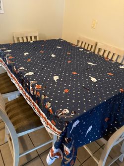 Halloween tablecloth