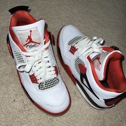 Fire Red Jordan 4’s 