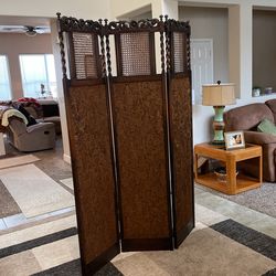 Antique Solid Wood Room divider