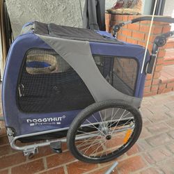 Doggyhut XL Pet Bike Trailer Stroller for Large Sized Dog or Multiple Small Dogs