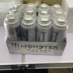 1 Case Of Monsters  24oz