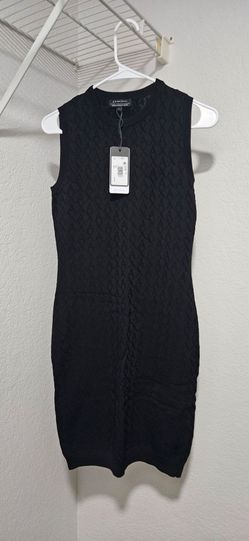 Armani Exchange black dress