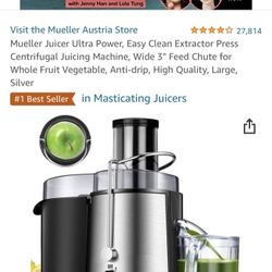 New!!!Mueller Juicer