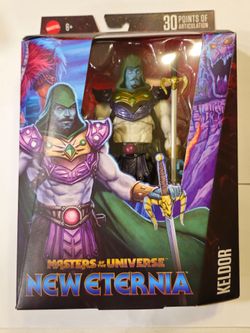 MASTERS OF THE UNIVERSE. MASTERVERSE. NEW ETERNIA. KELDOR 7" ACTION FIGURE. (SKELETOR)
