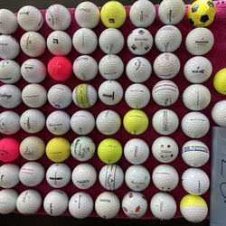 Batch#87 - 74 Premium & Mixed Highly Playable GOLF Balls