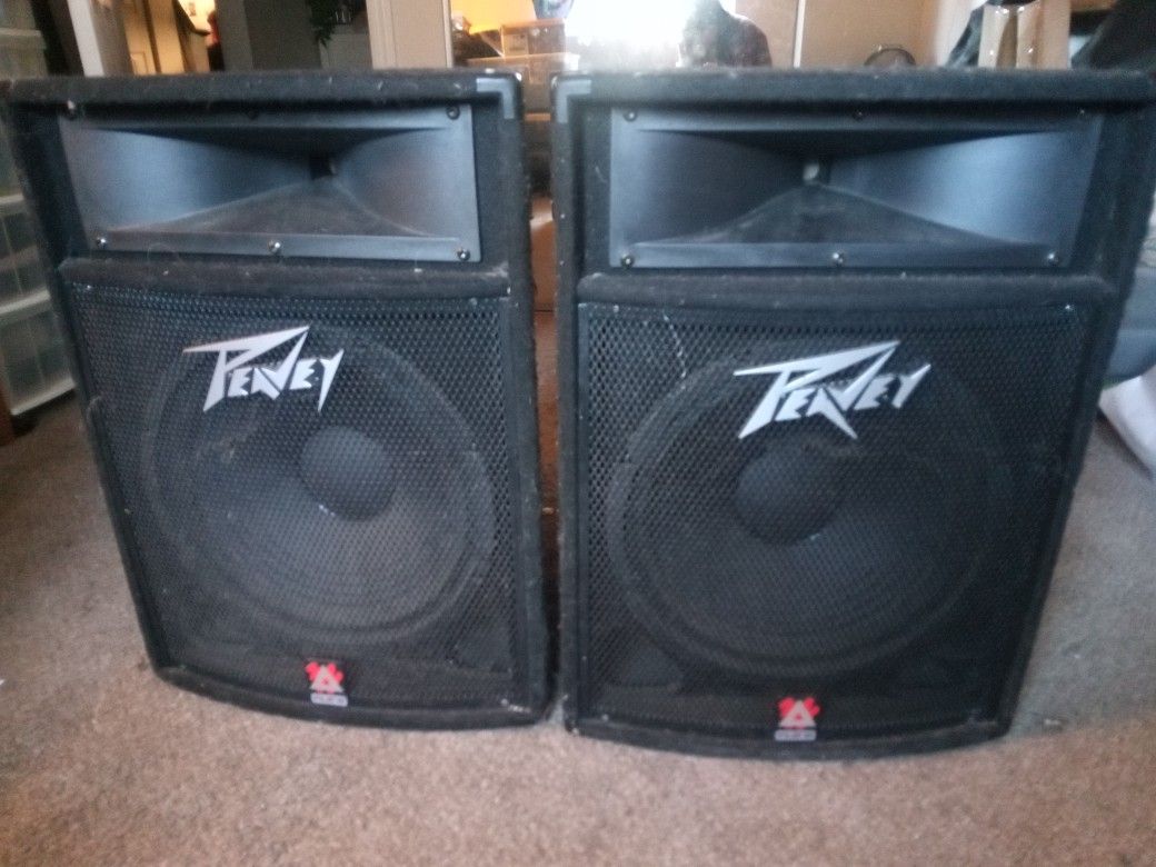 Peavey TLS-5 Passive PA - DJ Speaker Pair