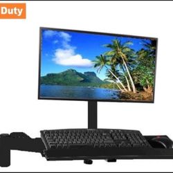 EZM Monitor and Keyboard Wall Mount Black (002-0026)