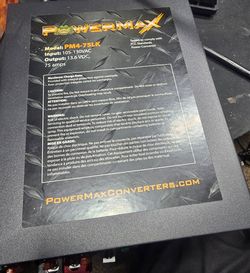 PowerMax PM3-45 Power Supply, AC to DC Converter