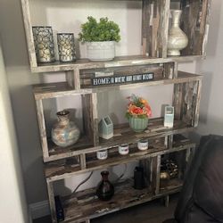 Very Nice Shelves For Living Room