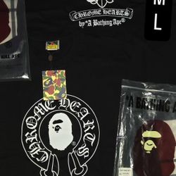 Chrome Hearts X Bape 
