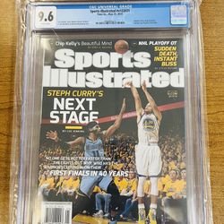 Steph Curry Sports Illustrated Magazine 