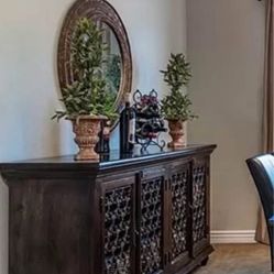 TV Stand , Entryway, Wine/China Cabinet All Wood