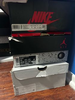 USED shoes size in description