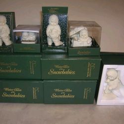 Department 56 Retired Snow Babies MINT Condition